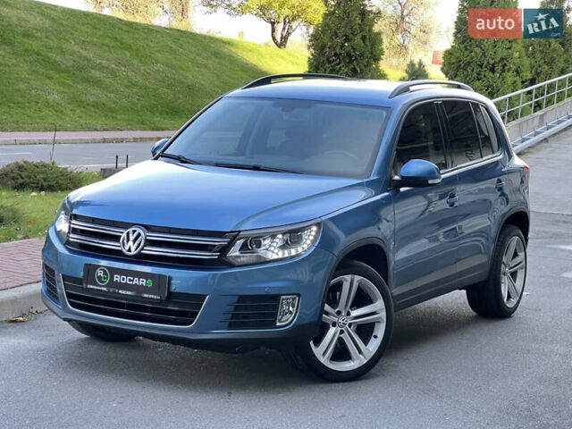 Синий Фольксваген Тигуан, объемом двигателя 1.98 л и пробегом 136 тыс. км за 14500 $, фото 5 на Automoto.ua