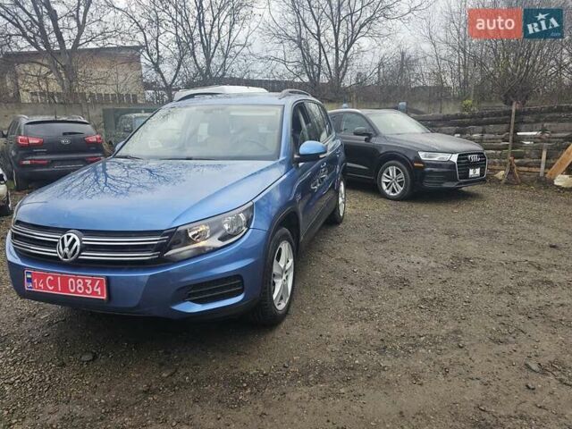 Синий Фольксваген Тигуан, объемом двигателя 2 л и пробегом 152 тыс. км за 10700 $, фото 2 на Automoto.ua