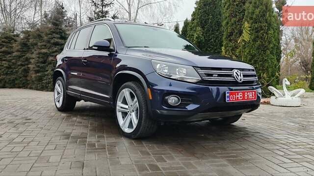 Синий Фольксваген Тигуан, объемом двигателя 2 л и пробегом 129 тыс. км за 12700 $, фото 6 на Automoto.ua