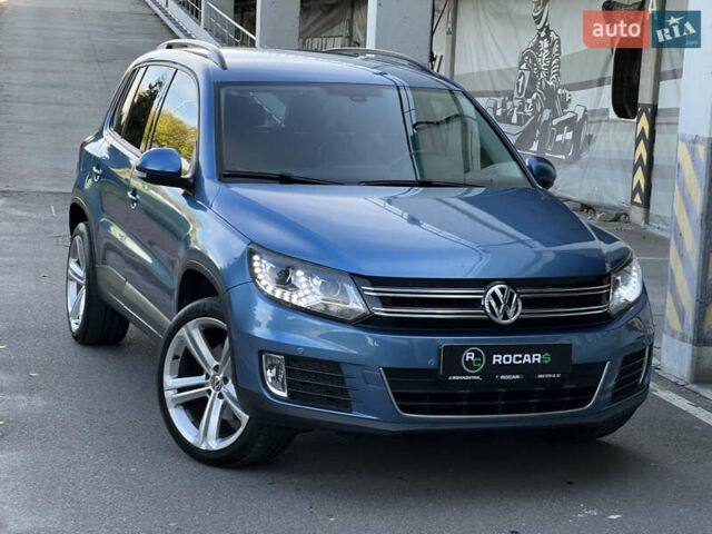 Синий Фольксваген Тигуан, объемом двигателя 1.98 л и пробегом 136 тыс. км за 14500 $, фото 2 на Automoto.ua