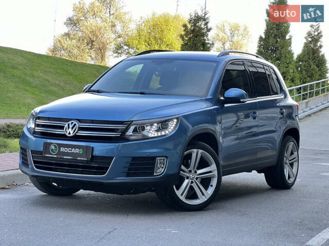 Синий Фольксваген Тигуан, объемом двигателя 1.98 л и пробегом 136 тыс. км за 14500 $, фото 6 на Automoto.ua