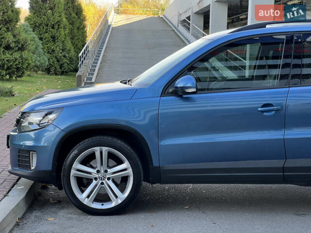 Синий Фольксваген Тигуан, объемом двигателя 1.98 л и пробегом 136 тыс. км за 14500 $, фото 23 на Automoto.ua