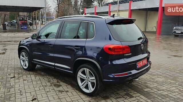 Синий Фольксваген Тигуан, объемом двигателя 2 л и пробегом 129 тыс. км за 12700 $, фото 14 на Automoto.ua