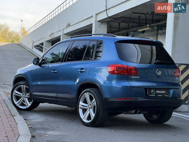 Синий Фольксваген Тигуан, объемом двигателя 1.98 л и пробегом 136 тыс. км за 14500 $, фото 21 на Automoto.ua