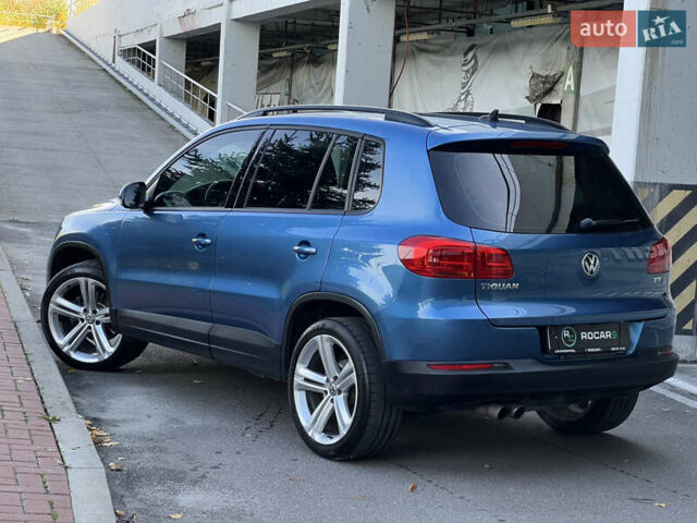 Синий Фольксваген Тигуан, объемом двигателя 1.98 л и пробегом 136 тыс. км за 14500 $, фото 20 на Automoto.ua