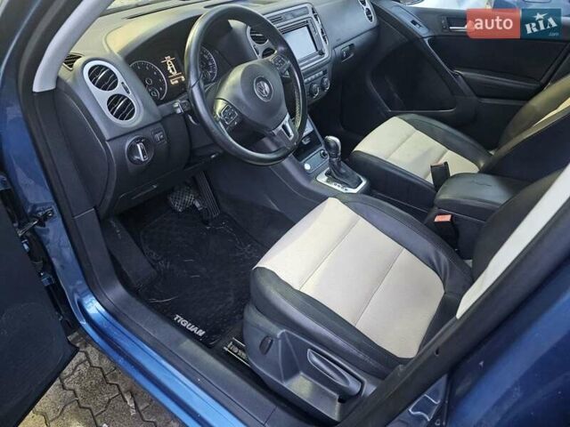 Синий Фольксваген Тигуан, объемом двигателя 2 л и пробегом 152 тыс. км за 10700 $, фото 25 на Automoto.ua