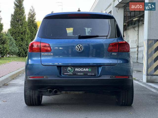 Синий Фольксваген Тигуан, объемом двигателя 1.98 л и пробегом 136 тыс. км за 14500 $, фото 13 на Automoto.ua