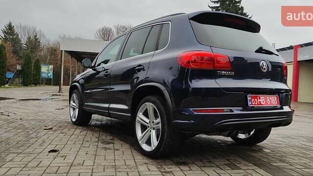 Синий Фольксваген Тигуан, объемом двигателя 2 л и пробегом 129 тыс. км за 12700 $, фото 28 на Automoto.ua