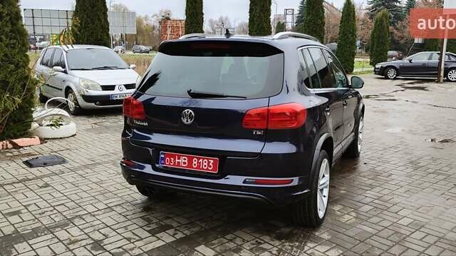 Синий Фольксваген Тигуан, объемом двигателя 2 л и пробегом 129 тыс. км за 12700 $, фото 23 на Automoto.ua