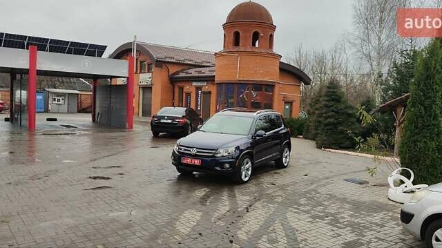 Синий Фольксваген Тигуан, объемом двигателя 2 л и пробегом 129 тыс. км за 12700 $, фото 9 на Automoto.ua