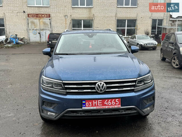 Синий Фольксваген Тигуан, объемом двигателя 0 л и пробегом 102 тыс. км за 19999 $, фото 11 на Automoto.ua