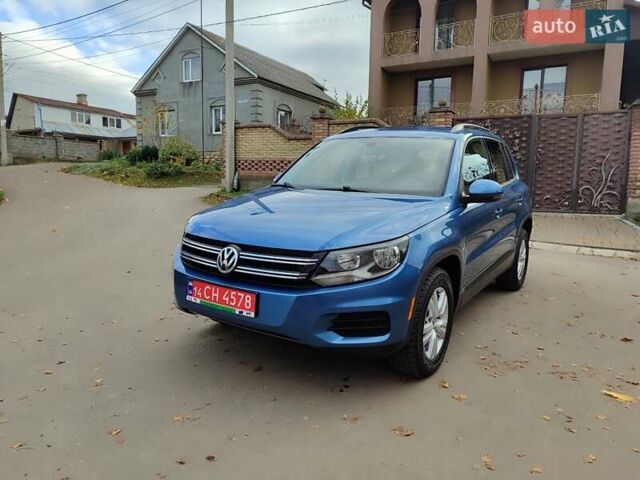 Синий Фольксваген Тигуан, объемом двигателя 2 л и пробегом 219 тыс. км за 12100 $, фото 4 на Automoto.ua