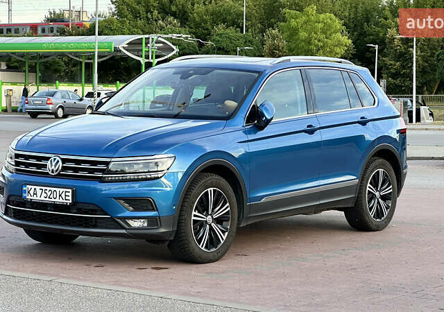 Синий Фольксваген Тигуан, объемом двигателя 1.98 л и пробегом 72 тыс. км за 25300 $, фото 6 на Automoto.ua