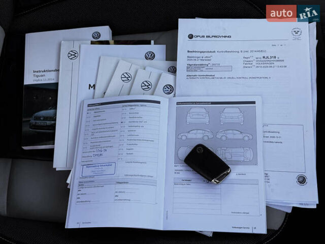 Синий Фольксваген Тигуан, объемом двигателя 2 л и пробегом 253 тыс. км за 22500 $, фото 56 на Automoto.ua