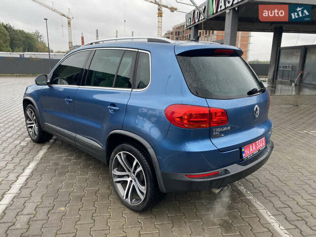 Синий Фольксваген Тигуан, объемом двигателя 2 л и пробегом 149 тыс. км за 16950 $, фото 9 на Automoto.ua