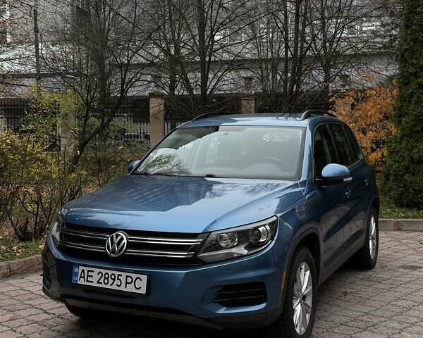 Синий Фольксваген Тигуан, объемом двигателя 1.98 л и пробегом 117 тыс. км за 14250 $, фото 1 на Automoto.ua
