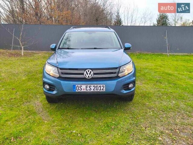Синий Фольксваген Тигуан, объемом двигателя 1.98 л и пробегом 165 тыс. км за 12900 $, фото 1 на Automoto.ua