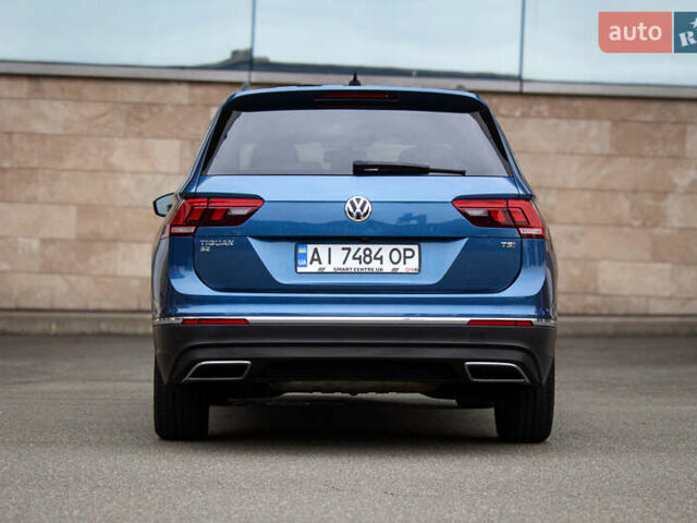 Синий Фольксваген Тигуан, объемом двигателя 2 л и пробегом 140 тыс. км за 18000 $, фото 2 на Automoto.ua