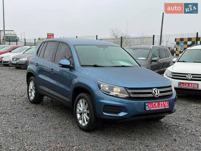 Синій Фольксваген Тігуан, об'ємом двигуна 2 л та пробігом 134 тис. км за 12300 $, фото 1 на Automoto.ua