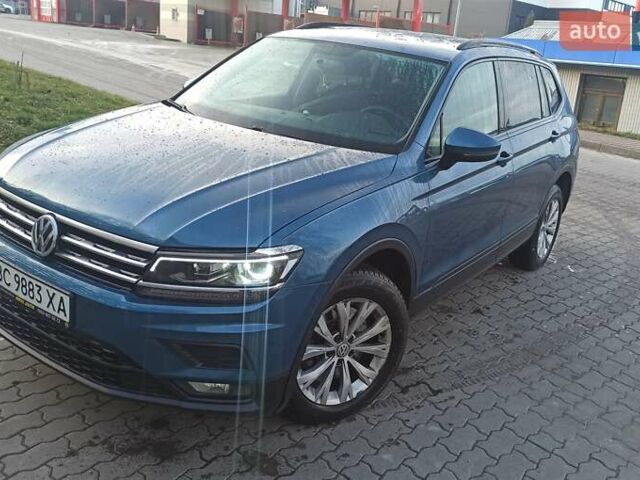 Синий Фольксваген Тигуан, объемом двигателя 1.98 л и пробегом 165 тыс. км за 19000 $, фото 14 на Automoto.ua