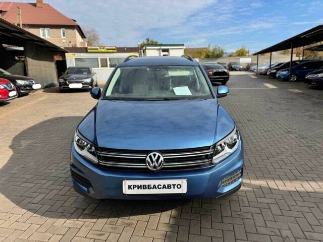 Синій Фольксваген Тігуан, об'ємом двигуна 2 л та пробігом 192 тис. км за 13400 $, фото 1 на Automoto.ua