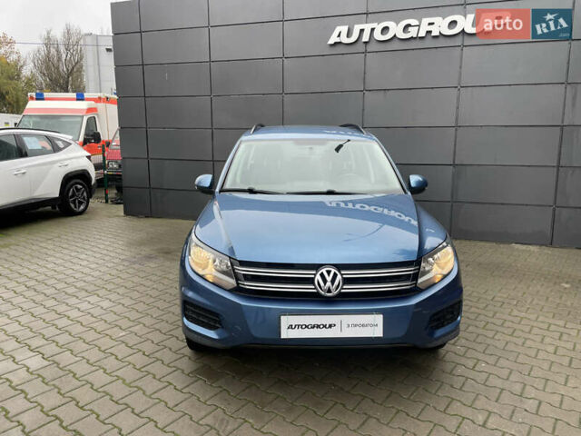 Синій Фольксваген Тігуан, об'ємом двигуна 1.98 л та пробігом 178 тис. км за 13900 $, фото 2 на Automoto.ua