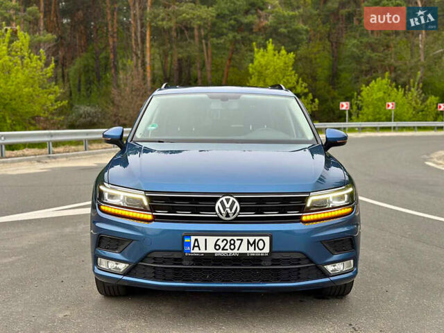 Синий Фольксваген Тигуан, объемом двигателя 1.98 л и пробегом 139 тыс. км за 18900 $, фото 2 на Automoto.ua