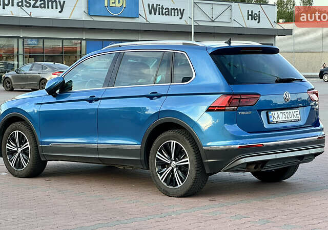 Синий Фольксваген Тигуан, объемом двигателя 1.98 л и пробегом 72 тыс. км за 25300 $, фото 8 на Automoto.ua