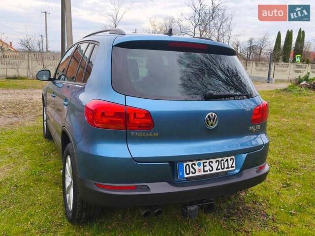 Синий Фольксваген Тигуан, объемом двигателя 1.98 л и пробегом 165 тыс. км за 12900 $, фото 4 на Automoto.ua