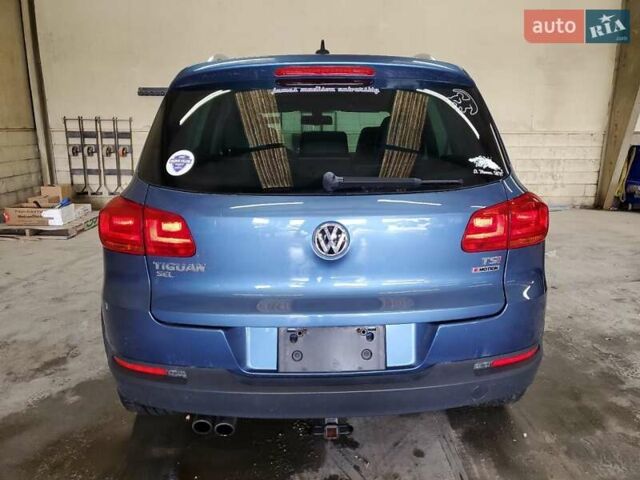 Синий Фольксваген Тигуан, объемом двигателя 1.98 л и пробегом 140 тыс. км за 2500 $, фото 5 на Automoto.ua