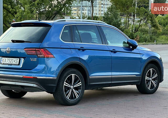 Синий Фольксваген Тигуан, объемом двигателя 1.98 л и пробегом 72 тыс. км за 25300 $, фото 10 на Automoto.ua