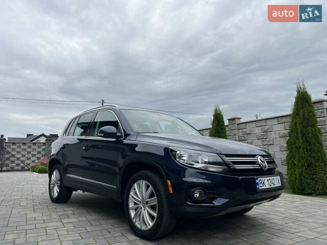 Синий Фольксваген Тигуан, объемом двигателя 1.98 л и пробегом 83 тыс. км за 14300 $, фото 2 на Automoto.ua