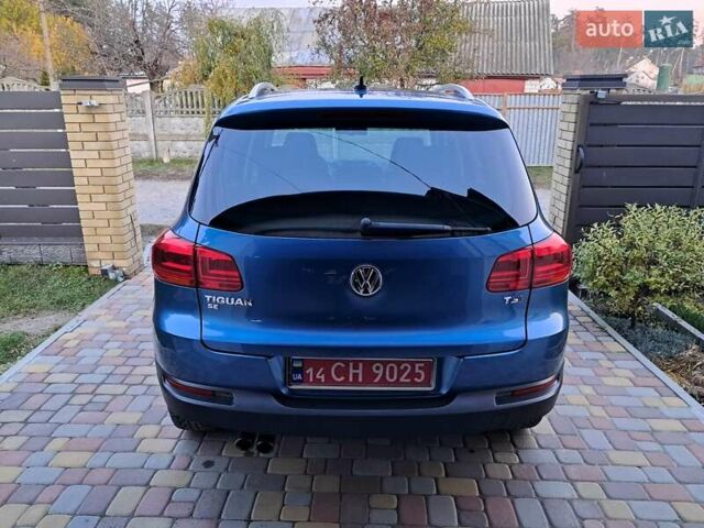 Синій Фольксваген Тігуан, об'ємом двигуна 1.98 л та пробігом 162 тис. км за 13300 $, фото 3 на Automoto.ua