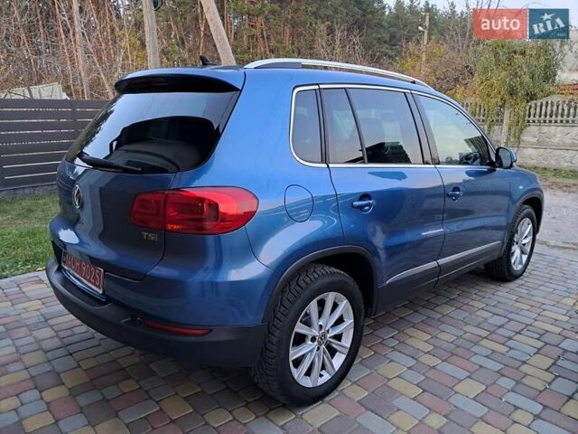 Синій Фольксваген Тігуан, об'ємом двигуна 1.98 л та пробігом 162 тис. км за 13300 $, фото 4 на Automoto.ua