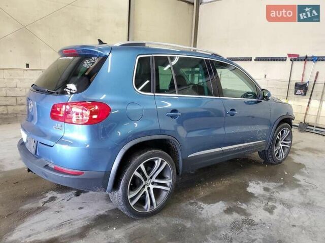 Синий Фольксваген Тигуан, объемом двигателя 1.98 л и пробегом 140 тыс. км за 2500 $, фото 2 на Automoto.ua