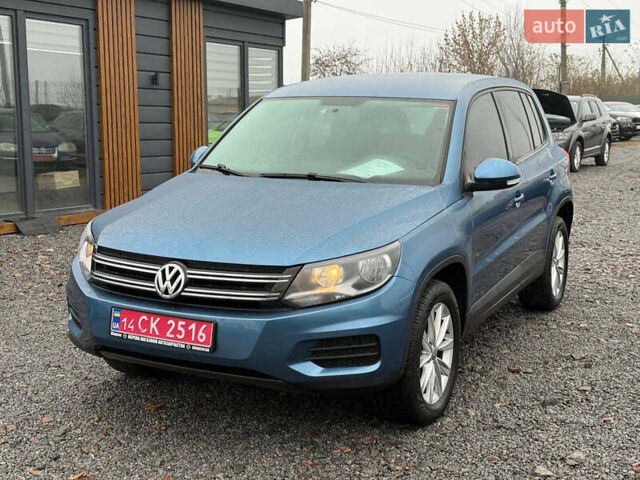 Синій Фольксваген Тігуан, об'ємом двигуна 2 л та пробігом 134 тис. км за 12300 $, фото 2 на Automoto.ua