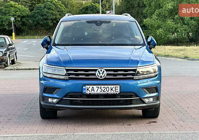Синий Фольксваген Тигуан, объемом двигателя 1.98 л и пробегом 72 тыс. км за 25300 $, фото 3 на Automoto.ua