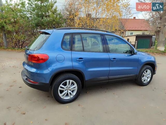 Синий Фольксваген Тигуан, объемом двигателя 2 л и пробегом 219 тыс. км за 12100 $, фото 9 на Automoto.ua