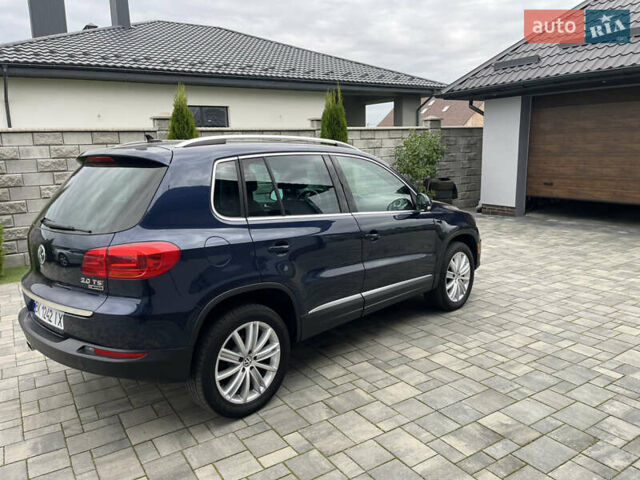 Синий Фольксваген Тигуан, объемом двигателя 1.98 л и пробегом 83 тыс. км за 14300 $, фото 6 на Automoto.ua