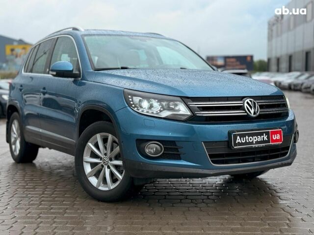 Синий Фольксваген Тигуан, объемом двигателя 2 л и пробегом 76 тыс. км за 18590 $, фото 2 на Automoto.ua
