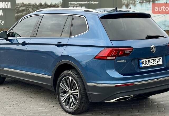 Синий Фольксваген Тигуан, объемом двигателя 1.98 л и пробегом 108 тыс. км за 20999 $, фото 6 на Automoto.ua