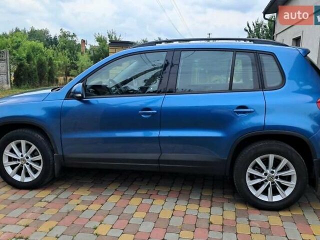 Синій Фольксваген Тігуан, об'ємом двигуна 1.98 л та пробігом 109 тис. км за 13300 $, фото 1 на Automoto.ua