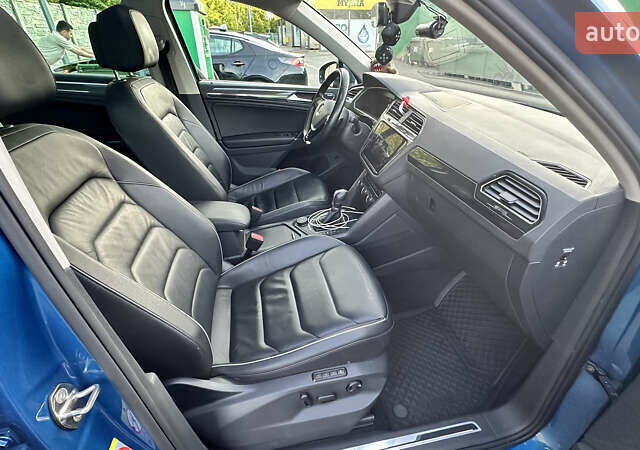 Синий Фольксваген Тигуан, объемом двигателя 1.98 л и пробегом 72 тыс. км за 25300 $, фото 14 на Automoto.ua