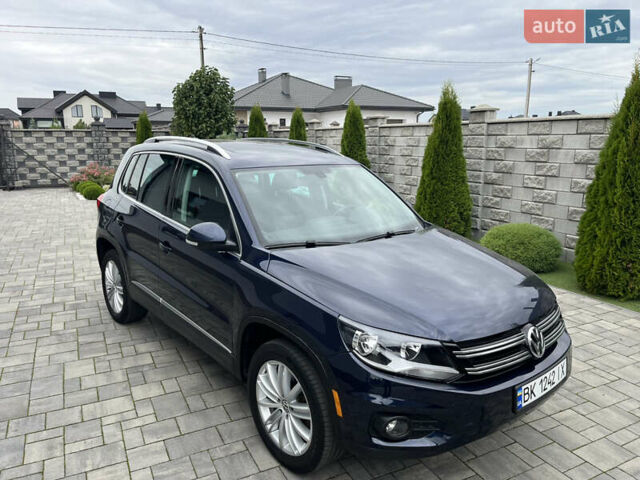 Синий Фольксваген Тигуан, объемом двигателя 1.98 л и пробегом 83 тыс. км за 14300 $, фото 3 на Automoto.ua
