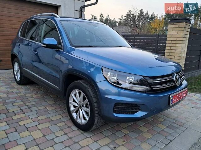 Синій Фольксваген Тігуан, об'ємом двигуна 1.98 л та пробігом 162 тис. км за 13300 $, фото 6 на Automoto.ua