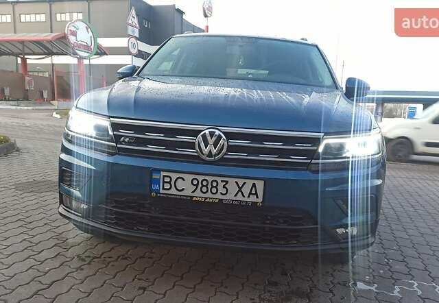 Синий Фольксваген Тигуан, объемом двигателя 1.98 л и пробегом 165 тыс. км за 19000 $, фото 15 на Automoto.ua