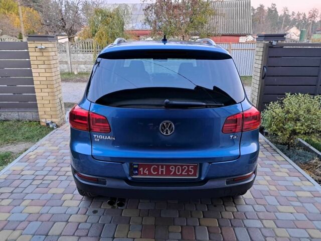 Синій Фольксваген Тігуан, об'ємом двигуна 2 л та пробігом 162 тис. км за 13300 $, фото 3 на Automoto.ua