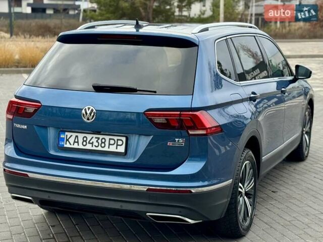 Синий Фольксваген Тигуан, объемом двигателя 1.98 л и пробегом 108 тыс. км за 20999 $, фото 12 на Automoto.ua