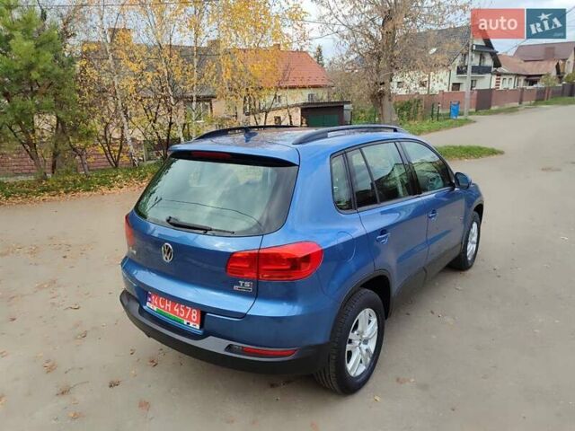 Синий Фольксваген Тигуан, объемом двигателя 2 л и пробегом 219 тыс. км за 12100 $, фото 13 на Automoto.ua