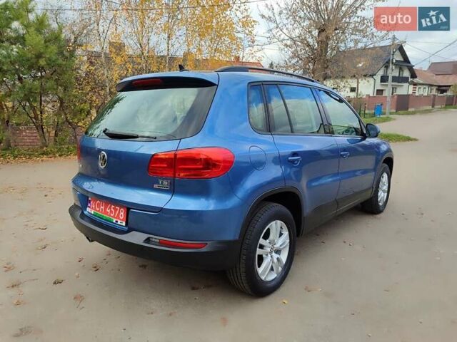 Синий Фольксваген Тигуан, объемом двигателя 2 л и пробегом 219 тыс. км за 12100 $, фото 6 на Automoto.ua